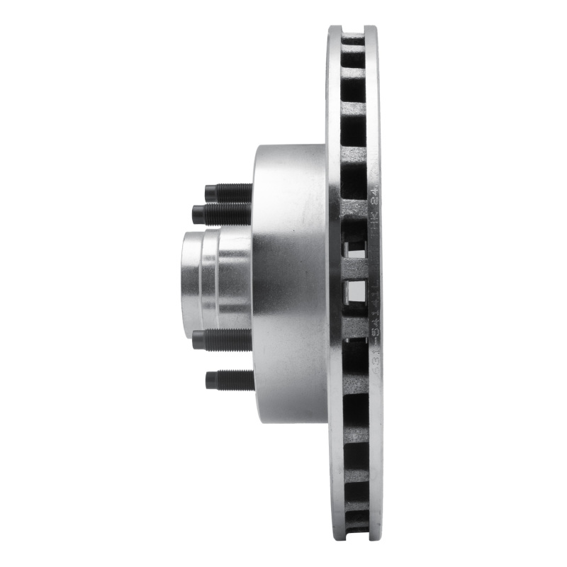 Ford Explorer Brake Rotor (1) - Front Left - R1 Concepts - Drilled & Slotted - Silver - `95-`11